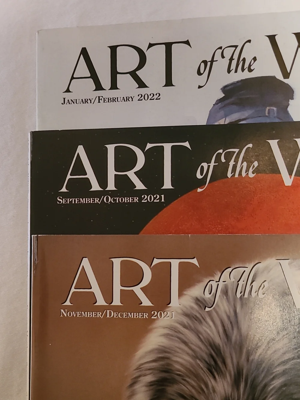 Art Of The West 3 Issues, Beautiful Art & Stories Magazine Jan 2022 Sep Nov 2021